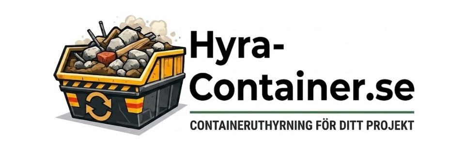 Hyra Container Logotyp Logotyp för Hyra Container och containeruthyrning